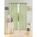 Leah Solid Sheer Curtain Single Panel, Grommet Top, Light Filtering 55"x84" - 55x84