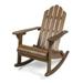 Christopher Knight Home Hollywood Outdoor Adirondack Acacia Rocking Chair by dark brown finish