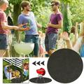 Grilling Fire round grill mat Fire pits on clearance with grill inch Barbecue Mat Fire Pit Mat Bbq Mat Round Under Grill Mat Large 36-Inch Diameter For Outdoor Use Fireproof Mat