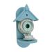 Teapot Bird House Bird Feeders for Outdoors Garden Hanging Cyan Wild Bird Feeder Drinker