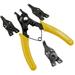 Precision plier screw driver crescent combination Screw plier Plastic snap pliers Clips Screwdriver Set New 4 In 1 Snap Ring Pliers Plier Set Circlip Combination Retaining Clip