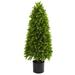 Nearly Natural 3 Eucalyptus Topiary Artificial Tree (Indoor/Outdoor)