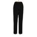 DKNY Casual Pants - High Rise Straight Leg Boot Cut: Black Bottoms - Women's Size 8