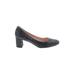 Kate Spade New York Heels: Pumps Chunky Heel Cocktail Black Shoes - Women's Size 8 - Round Toe