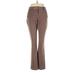 Express Dress Pants - High Rise: Brown Bottoms - Women's Size 0