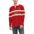 Men's Tommy Hilfiger Scarlet San Francisco 49ers Cory Varsity Rugby Long Sleeve T-Shirt