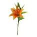 piaybook Artificial Flowers Artificial Lily-flowers With 1 Full-bloom Flower Heads And 2 Buds Wedding Party Office Home Decor Fake Silk Flower Bouquet Decor Wedding Decoration Table Centerpieces