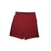 Nike Athletic Shorts: Burgundy Print Activewear - Women's Size Large