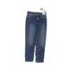 H&M Jeans - Mid/Reg Rise: Blue Bottoms - Kids Girl's Size 12 - Dark Wash