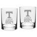 Tennessee Volunteers Class of 2024 14oz. 2-Piece Classic Double Old-Fashioned Glass Set