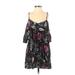 Express Casual Dress: Black Dresses - Women's Size Small