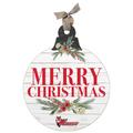 Marist Red Foxes 20'' x 24'' Merry Christmas Ornament Sign