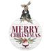 Maryland Eastern Shore Hawks 20'' x 24'' Merry Christmas Ornament Sign