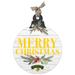 SUNY Brockport Golden Eagles 20'' x 24'' Merry Christmas Ornament Sign