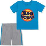 Toddler Blue Space Jam T-Shirt and Shorts Set