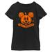 Girls Youth Mad Engine Black Mickey Mouse T-Shirt