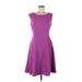 Marc New York Andrew Marc Casual Dress: Purple Dresses - Women's Size 8