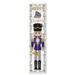 James Madison Dukes 11" x 46" Nutcracker Holiday Leaner Sign