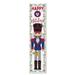 Pennsylvania Quakers 11" x 46" Nutcracker Holiday Leaner Sign