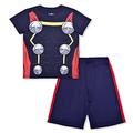 Toddler Blue Thor T-Shirt and Shorts Set