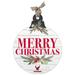 Roberts Wesleyan Redhawks 20'' x 24'' Merry Christmas Ornament Sign