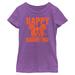 Girls Youth Mad Engine Purple Mickey Mouse T-Shirt