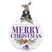 Abilene Christian University Wildcats 20'' x 24'' Merry Christmas Ornament Sign