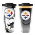 Tervis Pittsburgh Steelers 24oz NFL 2 PACK Genuine & Forever Fan