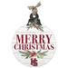 Hampden-Sydney College Tigers 20'' x 24'' Merry Christmas Ornament Sign