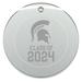 Michigan State Spartans Class of 2024 3'' x Circle Ornament