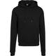 Hoodie URBAN CLASSICS "Herren Basic Terry Hoody" Gr. XXL, schwarz (black) Herren Sweatshirts