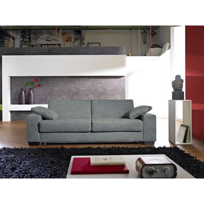 Schlafsofa BALI "Norwalk, Dauerschläfer", silber (silber, beige), B:232cm H:83cm T:100cm, Sofas, in 140er und 160er Breite, 3 Varianten, auch mit Ergoflex-Lattenrost Image