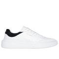 Skechers Men's Cordova Classic - Lighto Sneaker | Size 10.0 | White/Black | Synthetic/Leather