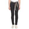 Chinohose LE TEMPS DES CERISES "DYLI 4", Damen, Gr. 26, US-Größen, schwarz, 98% Baumwolle, 2% Elasthan, casual, Hosen, aus Baumwollstretch