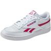 Sneaker REEBOK CLASSIC "Club C Revenge", Gr. 44, weiß (weiß, rot), Leder, sportlich, Schuhe