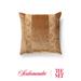 The Met x The House of Scalamandre Milan Throw Square Pillow Cover & Insert Silk/Down/Feather in Orange/White/Brown | 22 H x 22 W x 1 D in | Wayfair