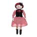 The Holiday Aisle® Sonya Snow Doll in Black/Pink | 6 H x 29 W x 8 D in | Wayfair 40E561D31FD64E9397F96DB3F191F8F0