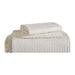 Bungalow Rose Maril Remi Medium Weight Jacquard Geometric Fringe Bedspread Set w/ Shams Cotton in White | Full Bedspread + 2 Standard Shams | Wayfair