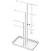 Everly Quinn Metal Jewelry Stand + Metal in White | 14.5 H x 8.2 W x 5 D in | Wayfair CD38B7093ADC4426985245978A8A2734