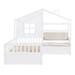 Harper Orchard Seshadri Daybed Wood in White | 66.9 H x 78.1 W x 81.5 D in | Wayfair 6A76264B1A154446A66430F0190F6122