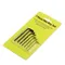 7 pezzi 0.7/0.9/1.3/1.5/2/2.5/3mm chiave a brugola esagonale set di strumenti strumenti di riparazione biciclette strumenti di riparazione a mano 0.7MM-3MM