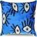 Canvello Evil Eye Velvet Silk Throw Cover with Premium Down Insert