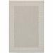 HomeRoots 8 x 10 ft. Gray Stain Resistant Indoor & Outdoor Rectangle Area Rug - Gray and Ivory - 8 x 10 ft.