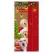 DISHAN Creative Dog Xmas Tree Gift Background Decor Christmas Door Curtain Banner Outdoor Photo Christmas Hanging Cloth Hanging Blanket