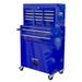High Capacity Rolling Tool Chest with Wheels Sliding Drawers Detachable Top Safe Lockable Tool Storage Cabinet Rolling Tool Cart Tool Box Organizer For Workshop Garage Warehouse 8 Drawer