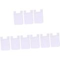 Smartphone 9 pcs White Purses White Phone case Cellphone Purse Adhesive Phone Wallet Sticker 3pcs Cell Phone