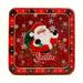 Christmas Cookie Tin Tinplate Candy Box Empty Tin Xmas Metal Gift Box Xmas Party Favor Box