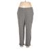 J.Jill Casual Pants - High Rise: Gray Bottoms - Women's Size Large Petite