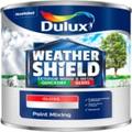 Dulux Paint Mixing Weathershield Quick Dry Exterior Gloss Marine Splash, 1L