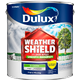 Dulux Paint Mixing Weathershield Smooth Masonry Paint Honest Touch, 5L